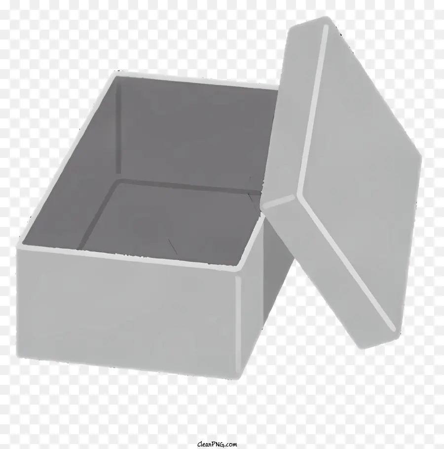 Cardboard Box，Caixa Retangular PNG