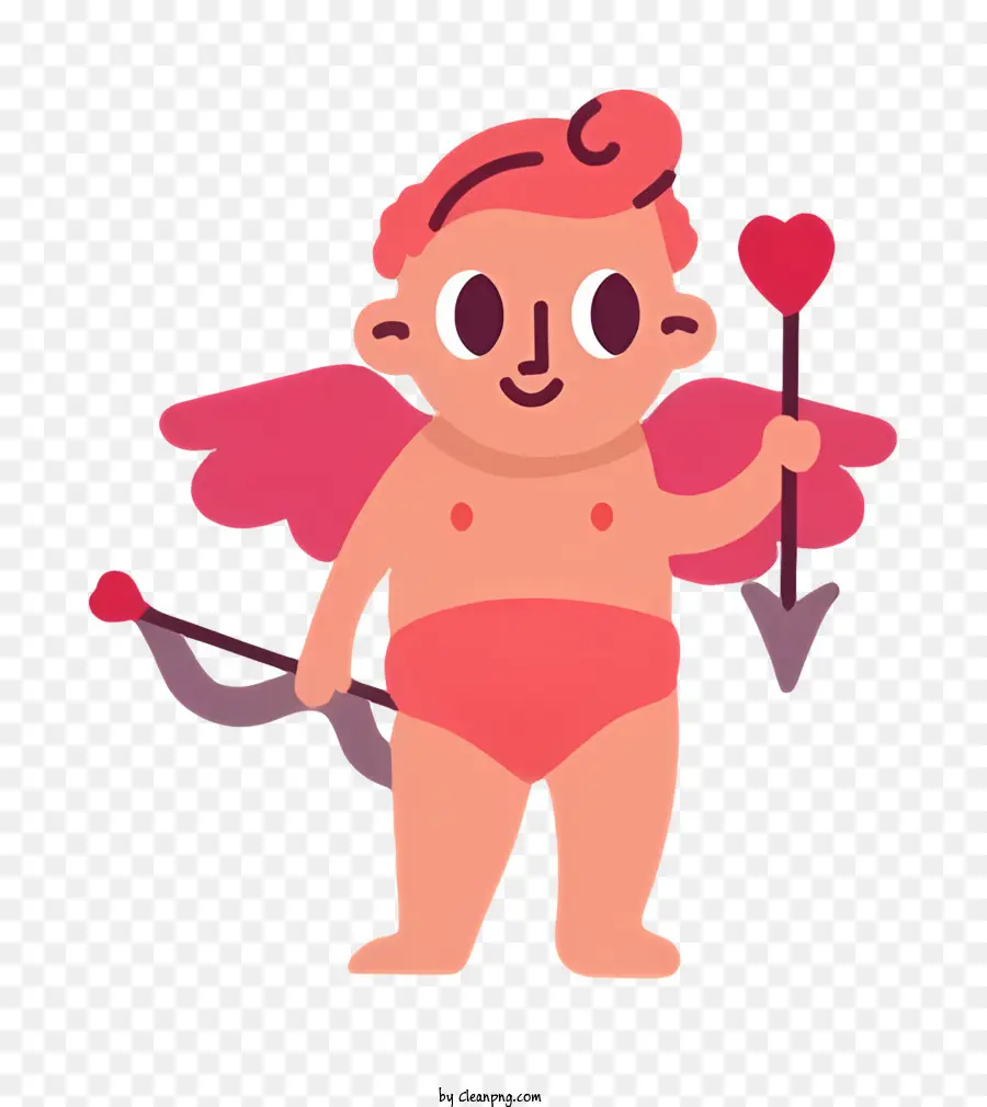 Cupido，Ilustração Dos Desenhos Animados PNG