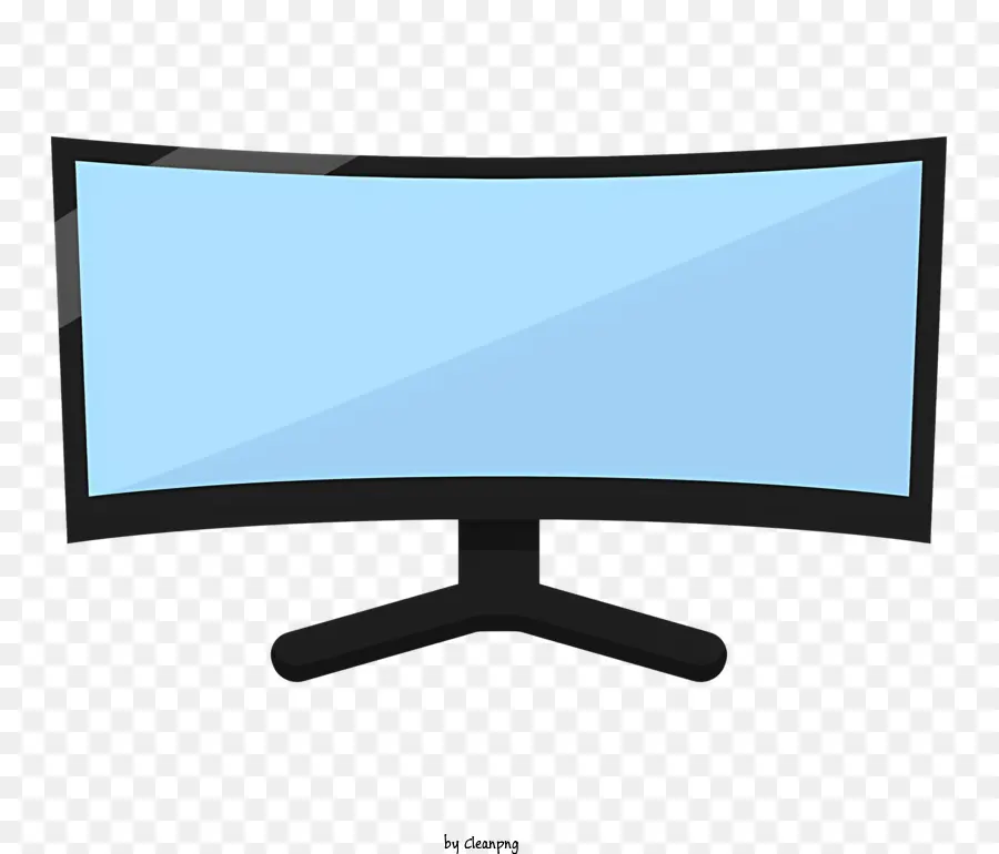 Monitor De Computador，Monitor Curvo PNG