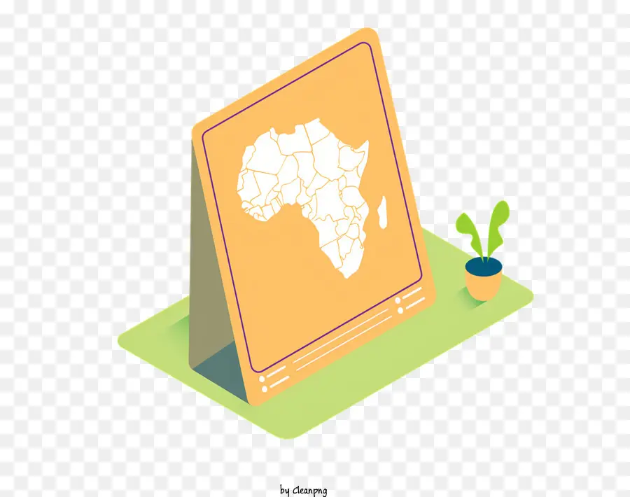 Mapa，Mapa Da África PNG