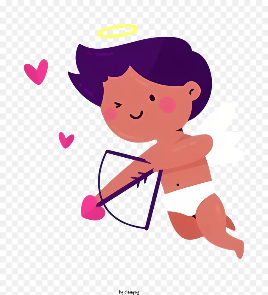 Cartoon Cupido，Dia Dos Namorados PNG