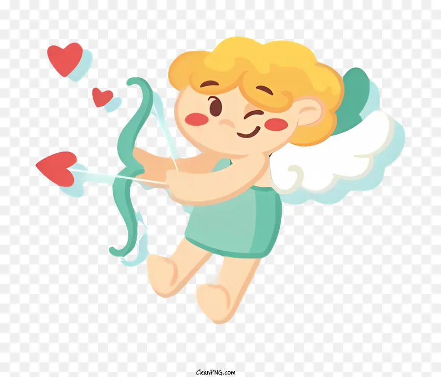 Cupido，Cartoon Cupido PNG