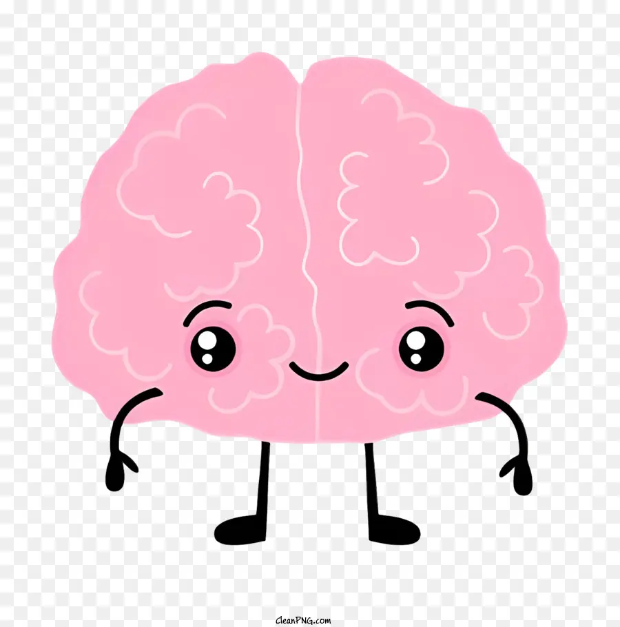 Cartoon Cérebro，Cérebro Ilustração PNG