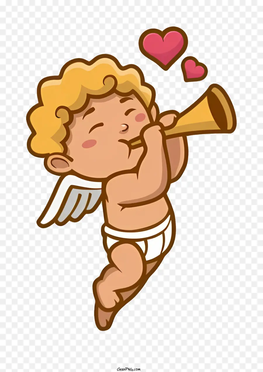 Cupido，Anjo De Bebê Gordinho PNG