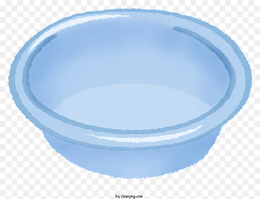 Lave A Tigela，Tigela De Plástico Azul PNG