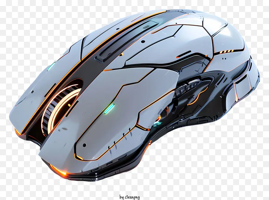 Mouse De Design Legal，Capacete Futurista PNG