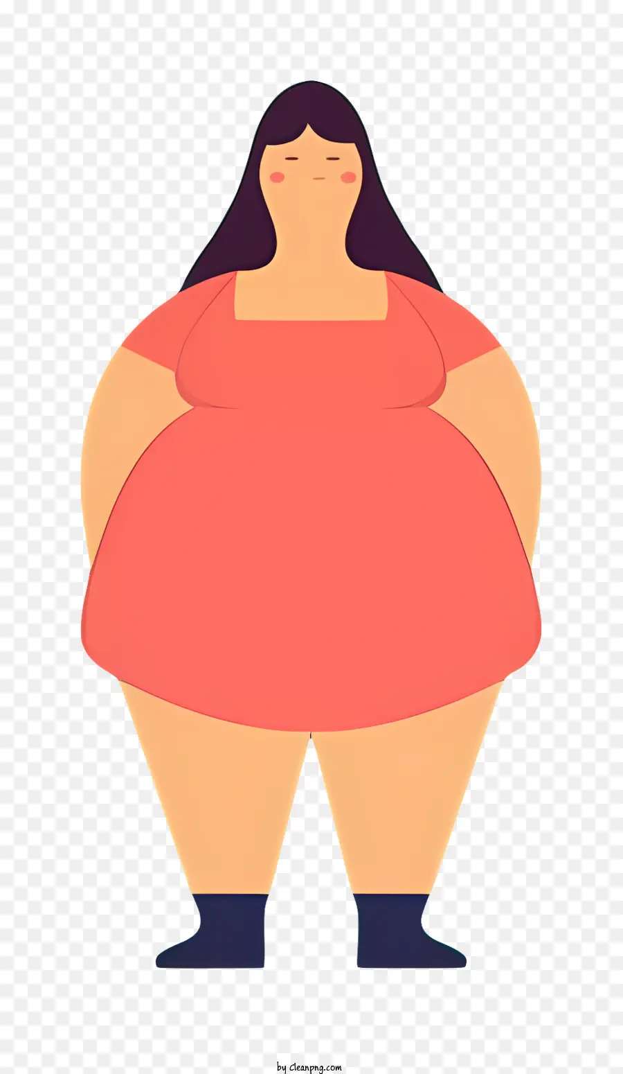 A Gordura De Corpo，Vestido Vermelho PNG