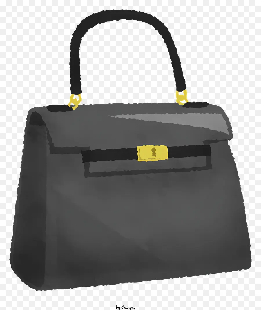 Bolsa De Mão，Preto Bolsa PNG