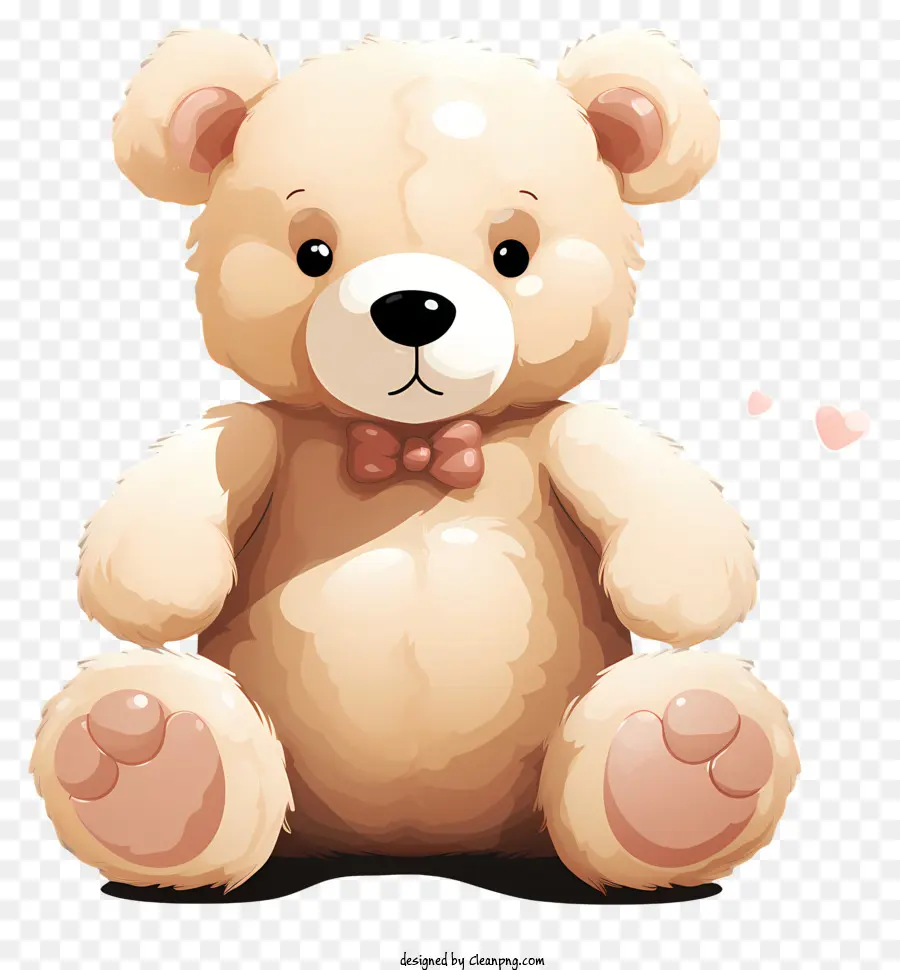 Urso De Pelúcia Desenhado à Mão，Branco Urso De Pelúcia PNG