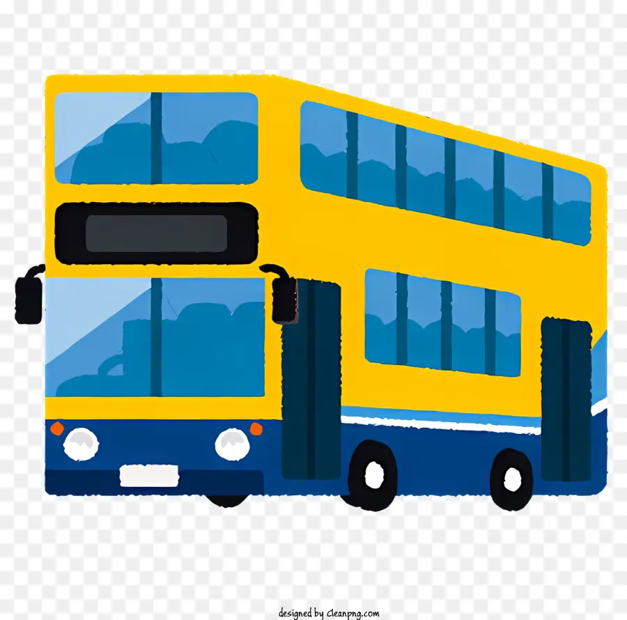 ônibus De Dois Andares，Transporte Público PNG