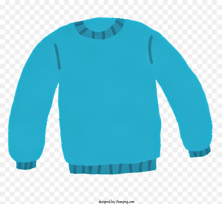 Suéter Homem，Suéter Azul PNG