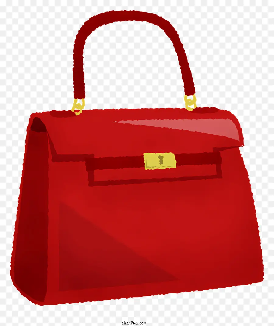 Bolsa De Mão，Bolsa Vermelha PNG