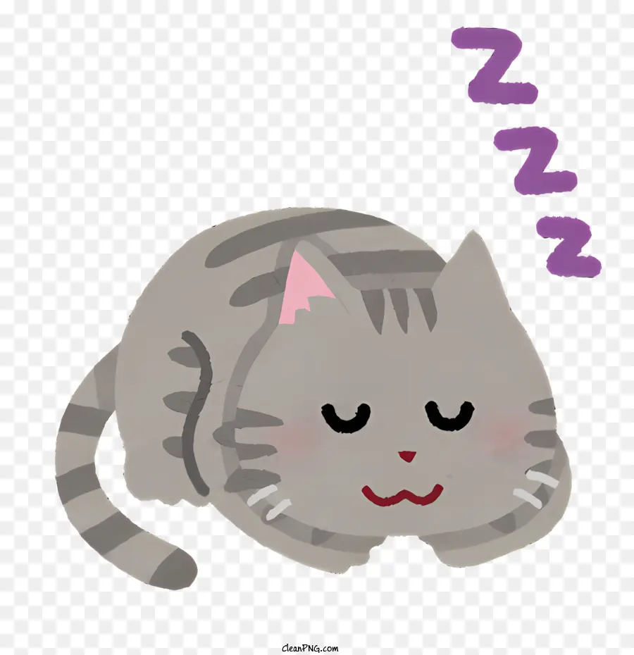 Gato Do Sono，Dormir Gato PNG