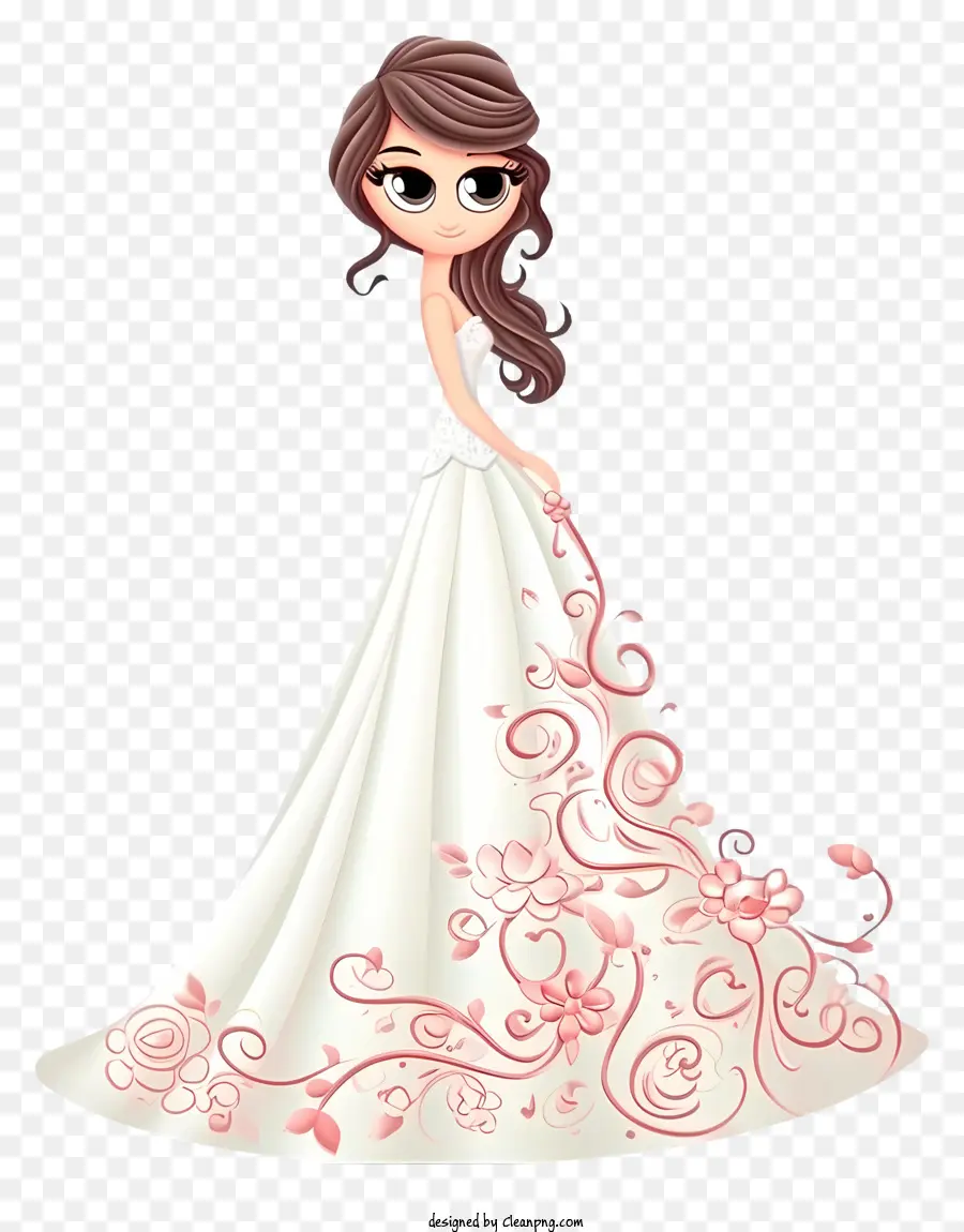 Emoji De Vestido De Noiva，Noiva De Vestido PNG