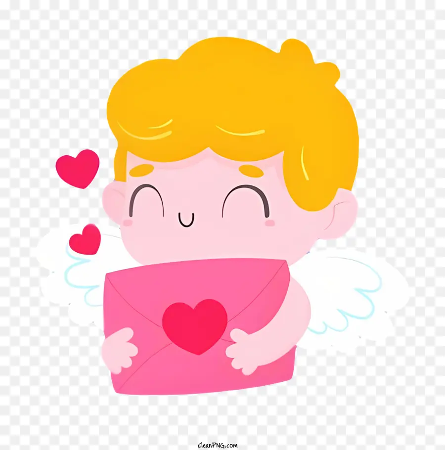 Cupido，Personagem Fofa De Desenho Animado PNG