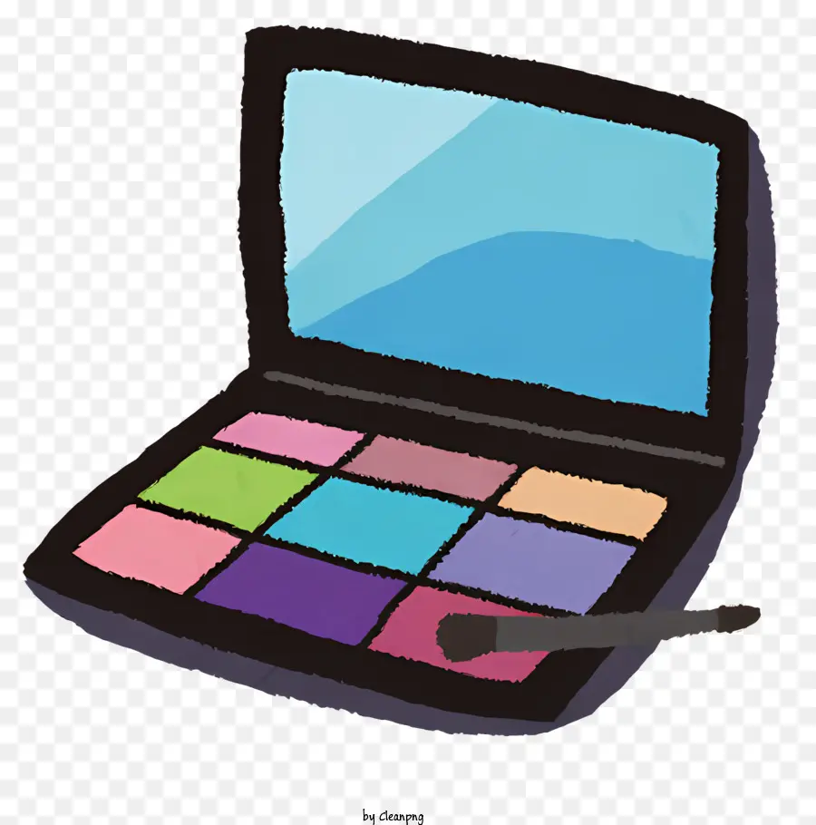 Maquiagem，Laptop PNG