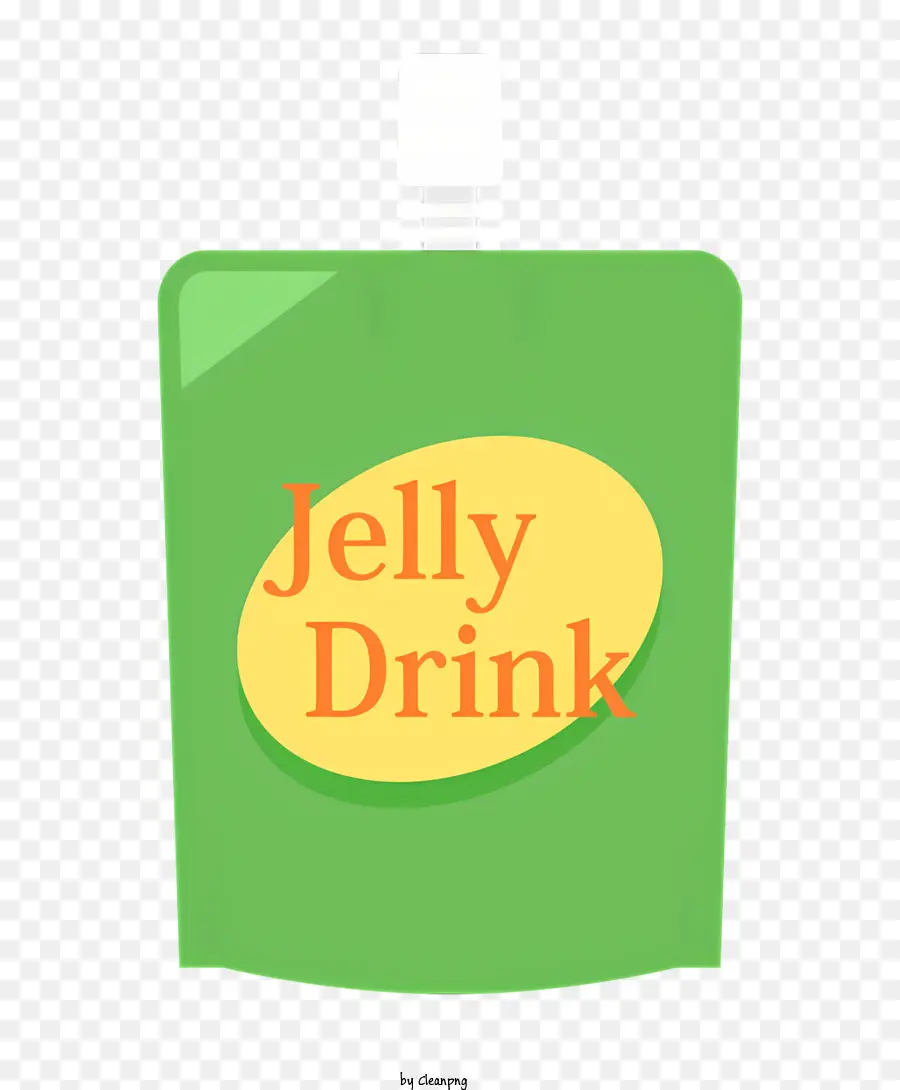 Bebida Geléia，Verde Saco Plástico PNG