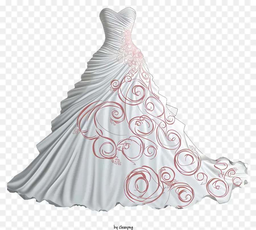 Vestido De Noiva，Vestido Branco PNG