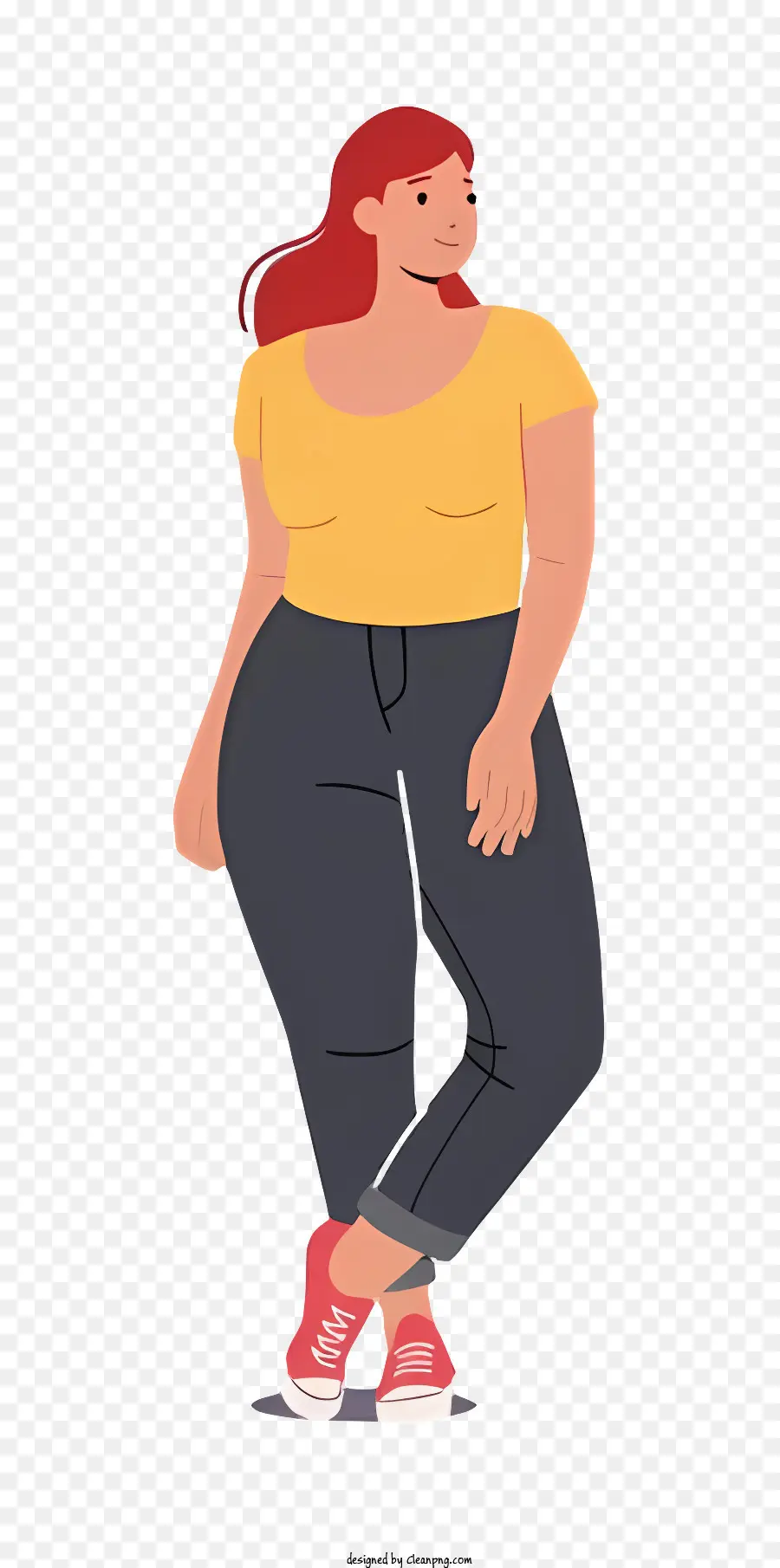 A Gordura De Corpo，Cartoon Mulher PNG