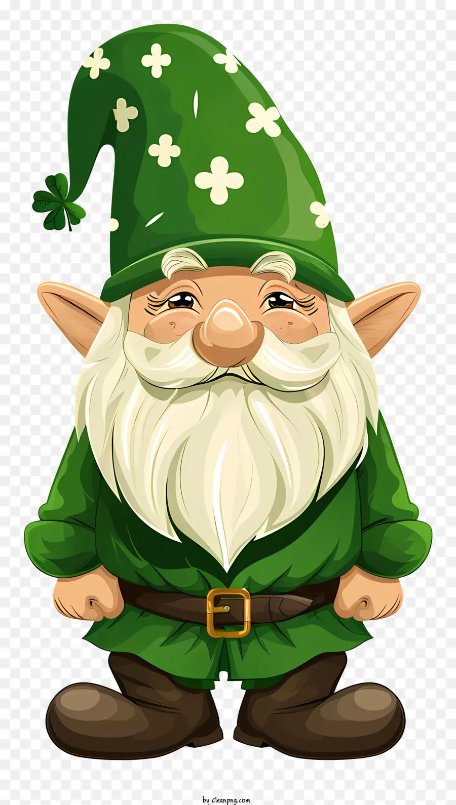 St Patricks Day Gnome，Gnomo Verde PNG