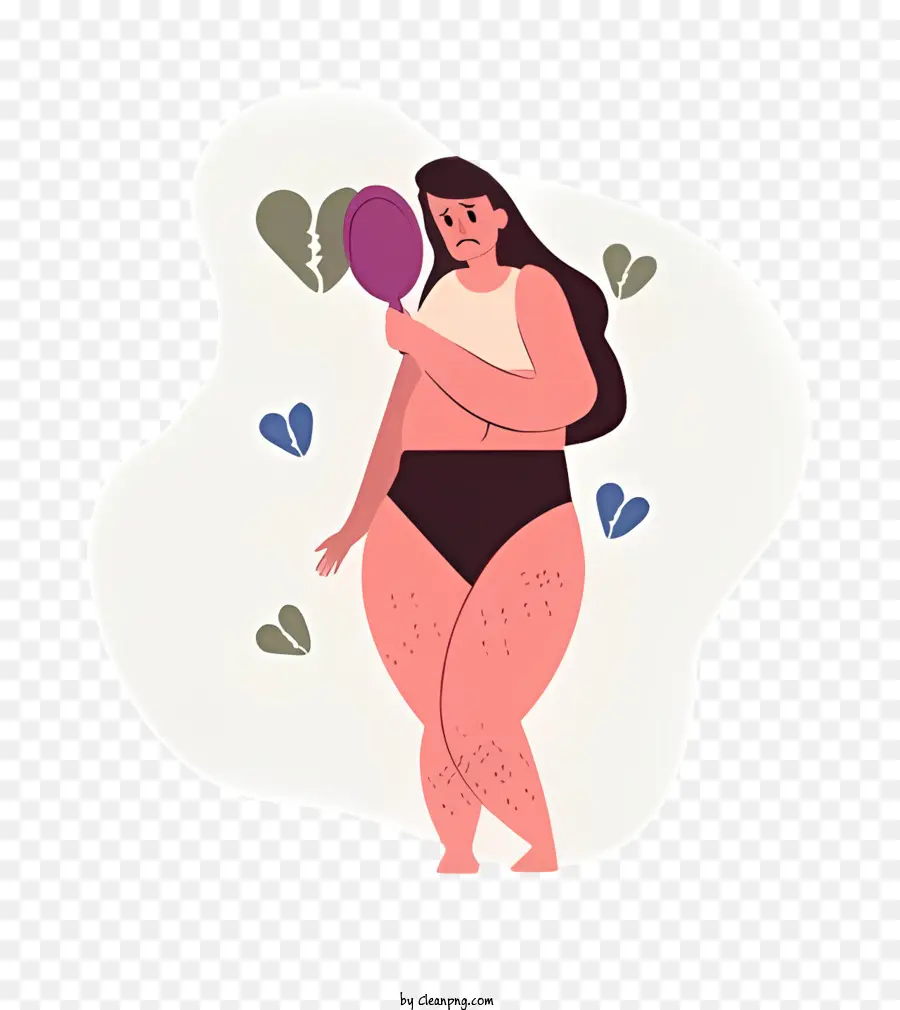 A Gordura De Corpo，Mulher Segurando Balão PNG