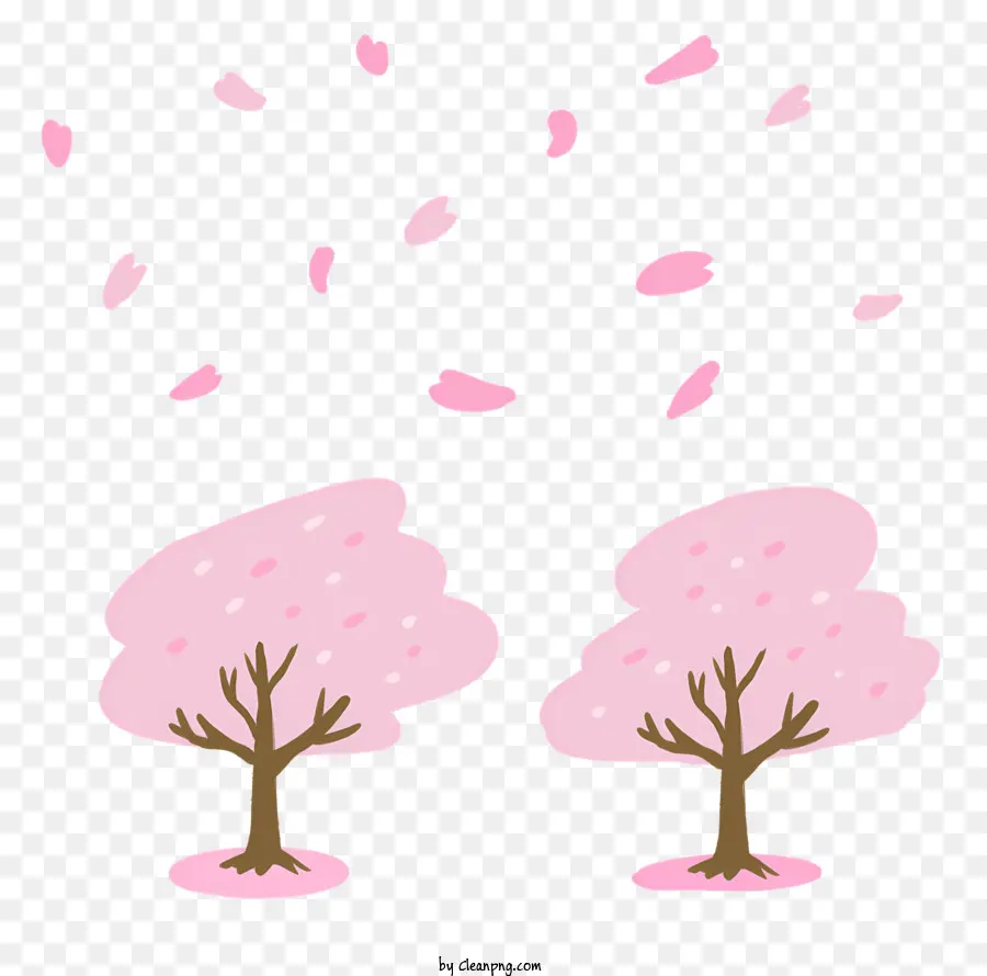 Sakura，Rosa Cereja Floresce PNG