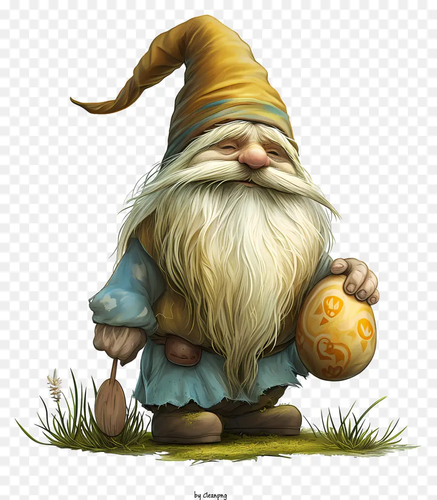 Dia Da Páscoa Gnome，Ilustração De Personagem PNG