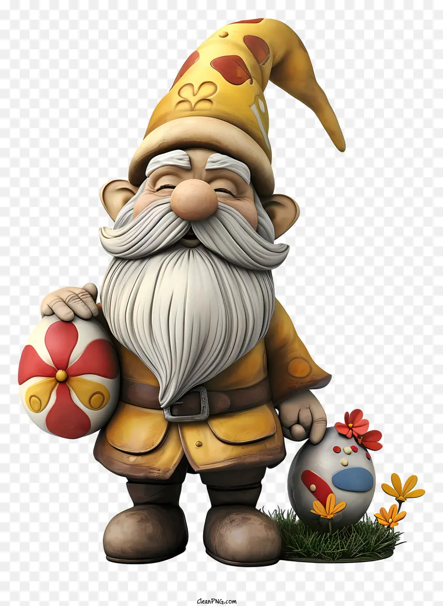 Dia Da Páscoa Gnome，Gnome De Caracton PNG