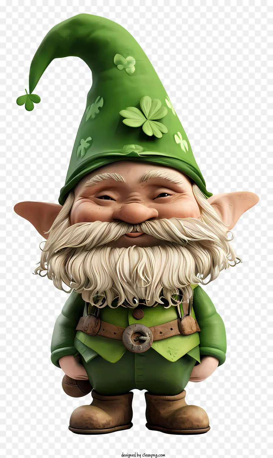 St Patricks Day Gnome，Gnome Irlandês PNG