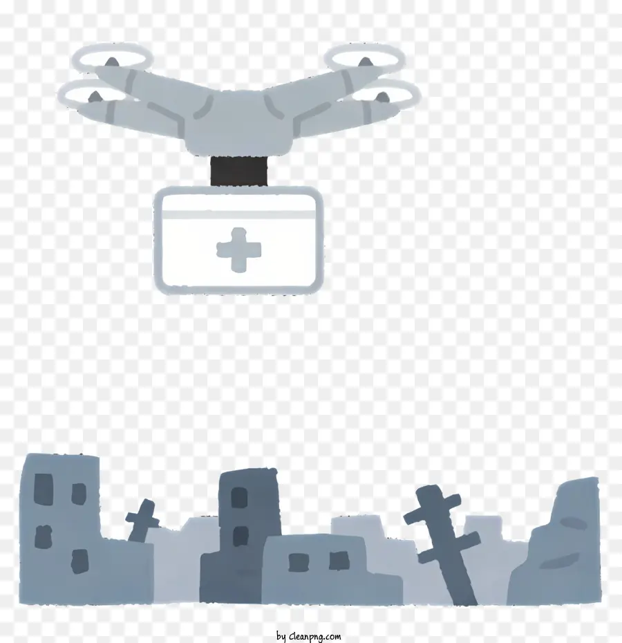 Drone，Suprimentos Médicos PNG