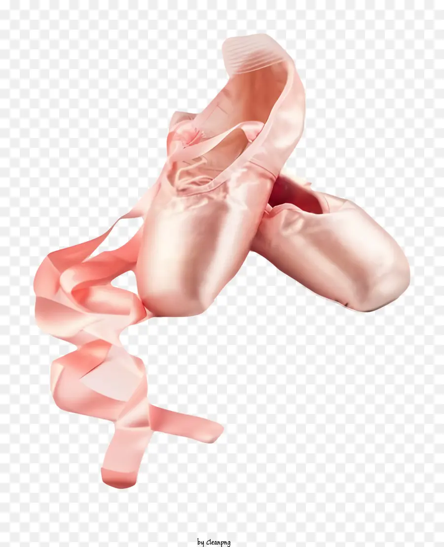 Ballet Shoes，Tênis De Balé Rosa PNG