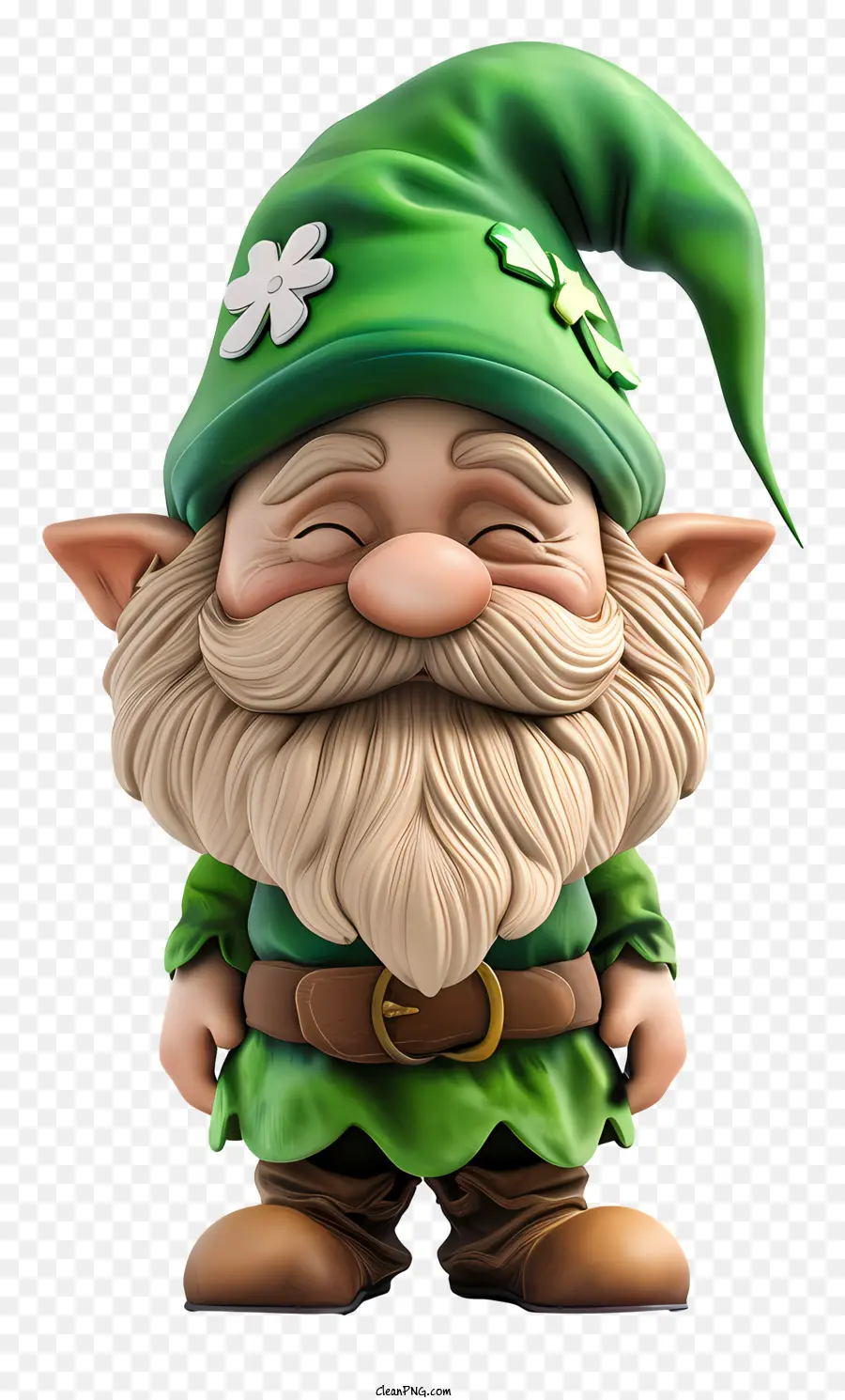 St Patricks Day Gnome，Uma Vez Que Nenhuma Imagem é Fornecida PNG