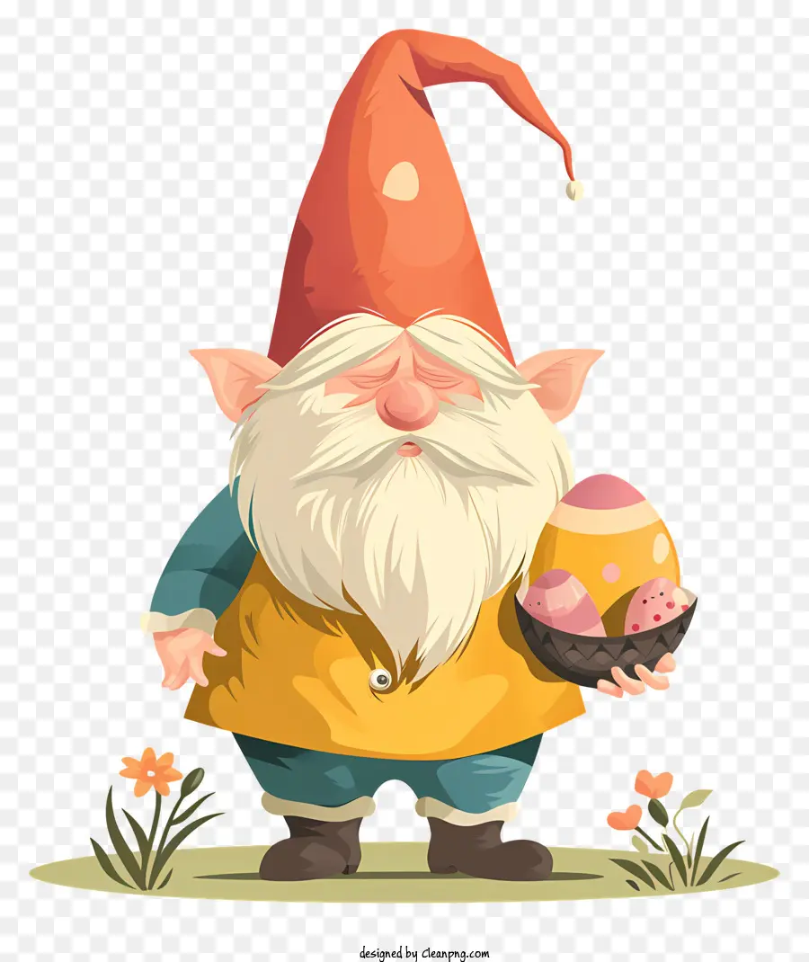 Dia Da Páscoa Gnome，Gnome De Caracton PNG