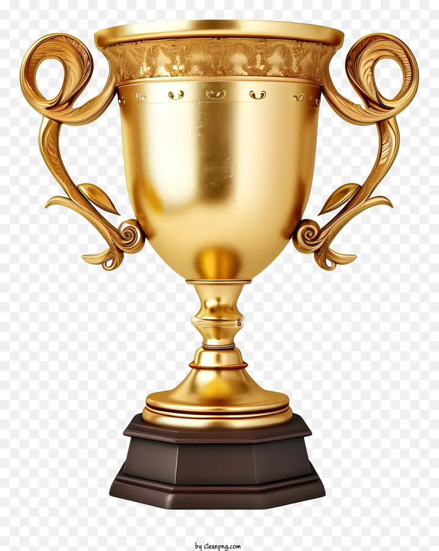 Troféu，Troféu Dourado PNG