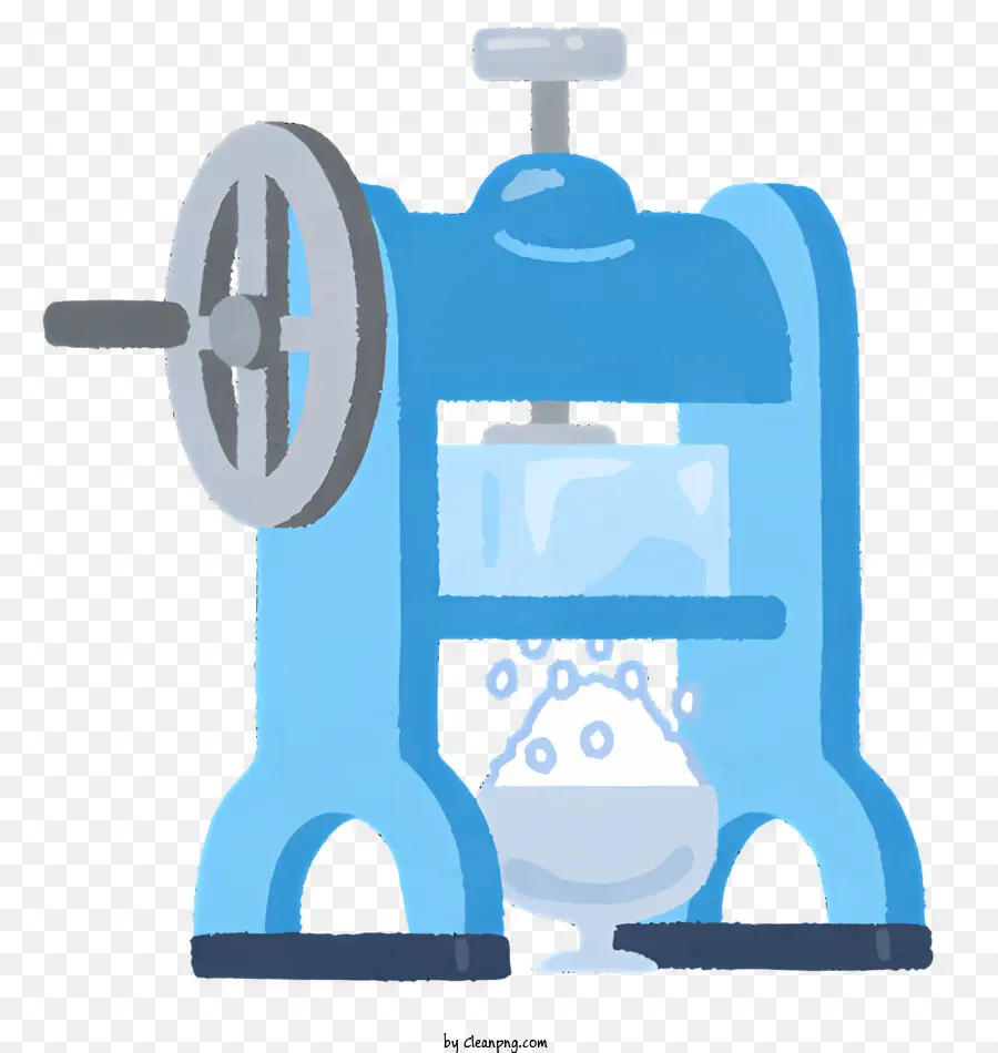 Máquina，Metal Azul PNG