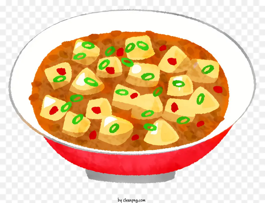 Comida，Prato De Tofu PNG