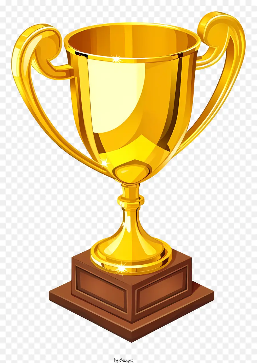 ícone De Troféu，Troféu De Ouro PNG