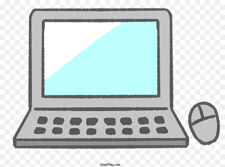 Computador Portátil，Monitor PNG