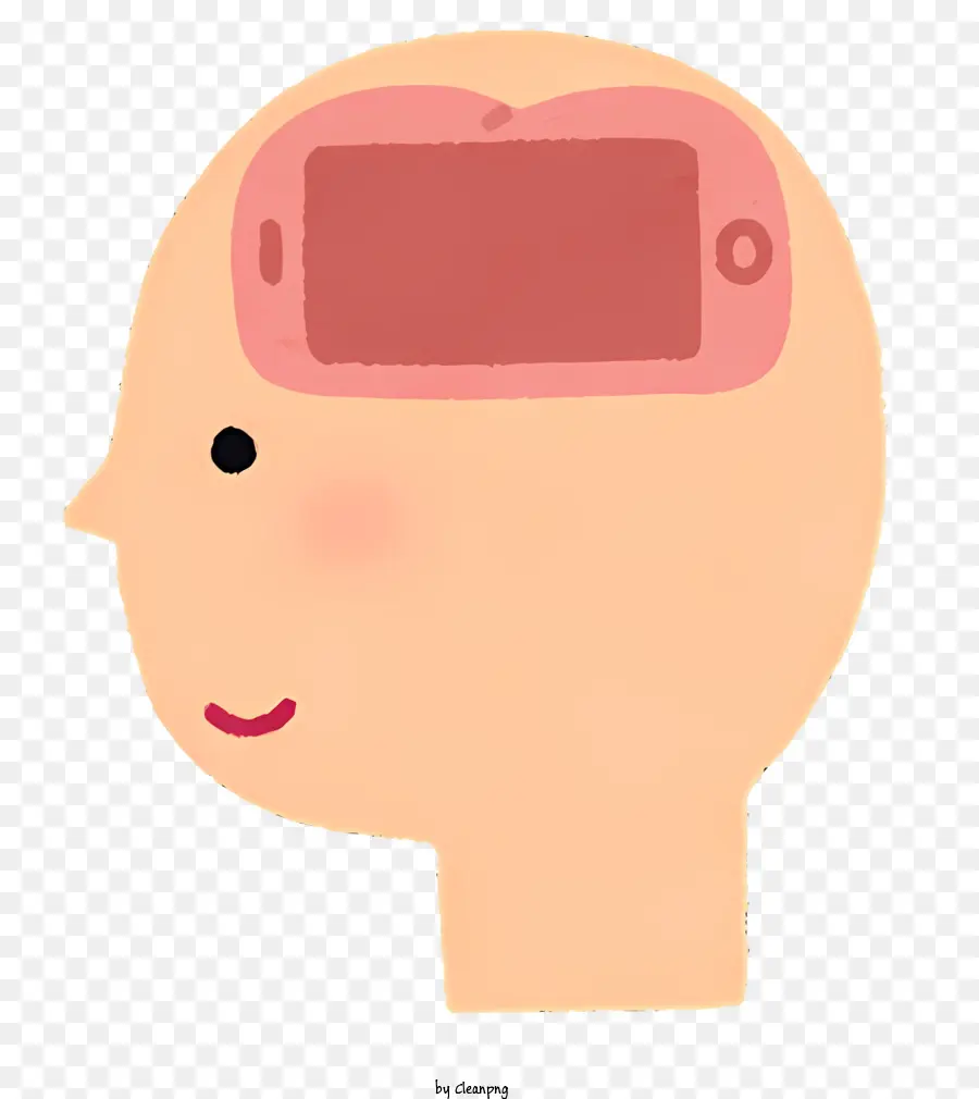 Tecnologia De Smartphone，Cérebro Humano PNG