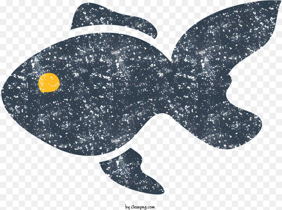 Preto E Branco Peixe，Peixe Olho Amarelo PNG