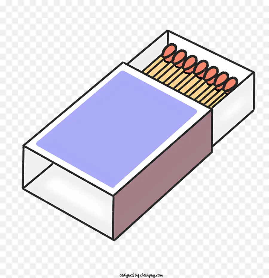 Palitos De Fósforo，Matchsticks Azuis PNG