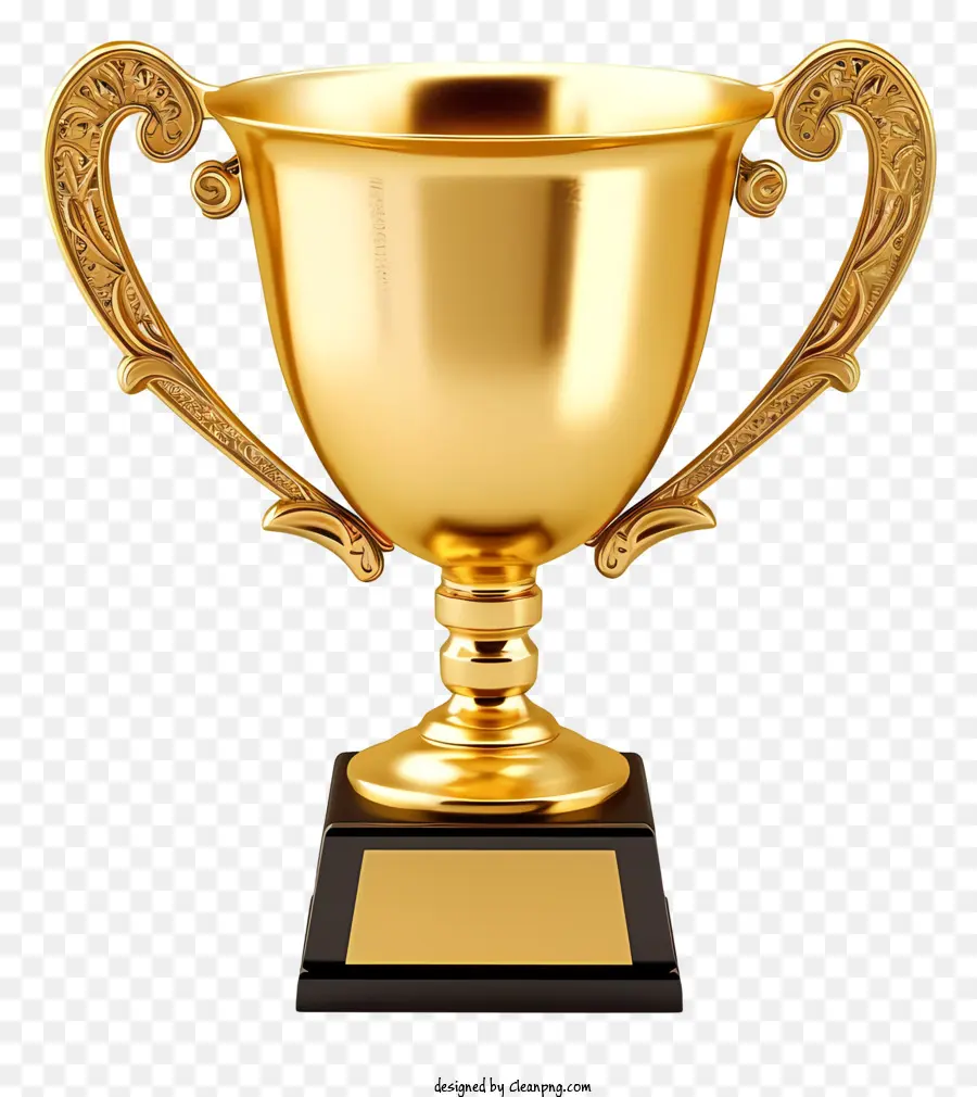 Cup De Golden Winner，Troféu De Ouro PNG
