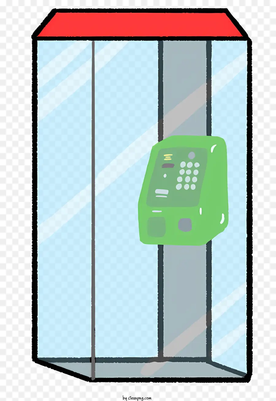Telefone，Caixa De Plástico Transparente PNG