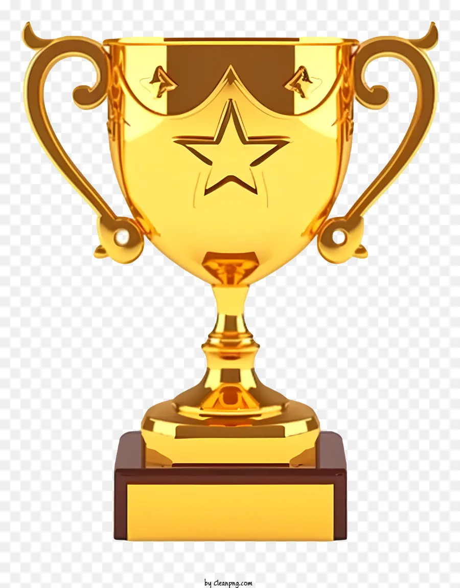 Cup De Golden Winner，Troféu Dourado PNG