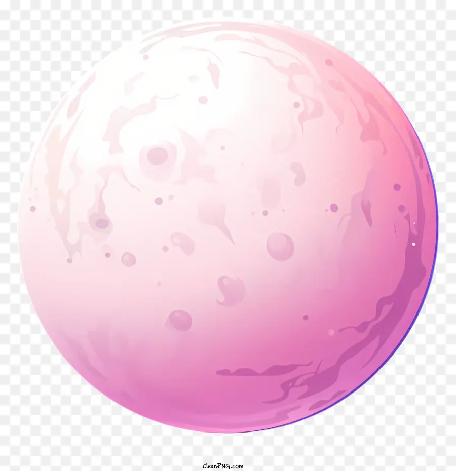 Lua Cheia Pastel，Orb Rosa PNG