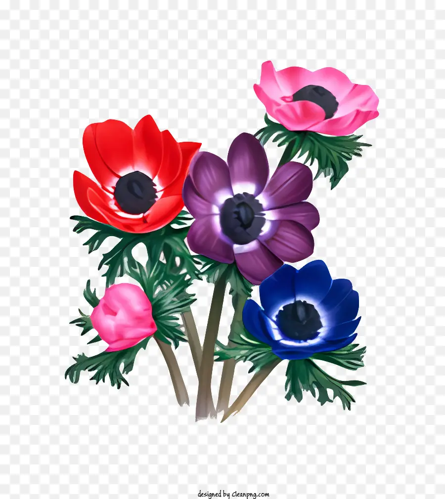Flor，Flores Coloridas PNG