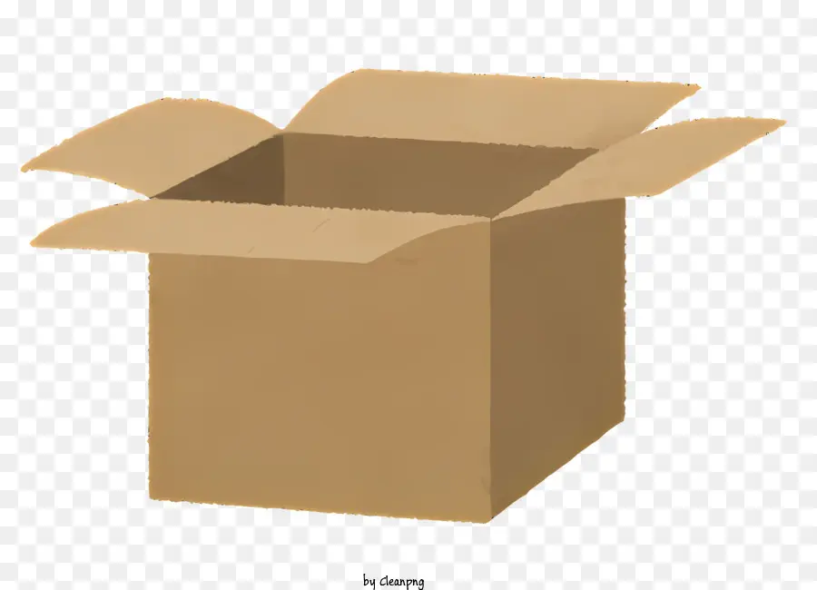 Cardboard Box，Caixa Vazia PNG