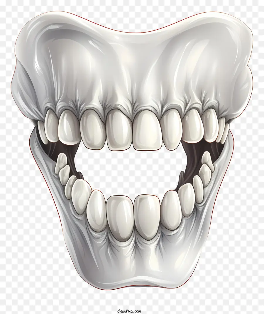 Dentes De Estilo De Esboço，Dentes PNG