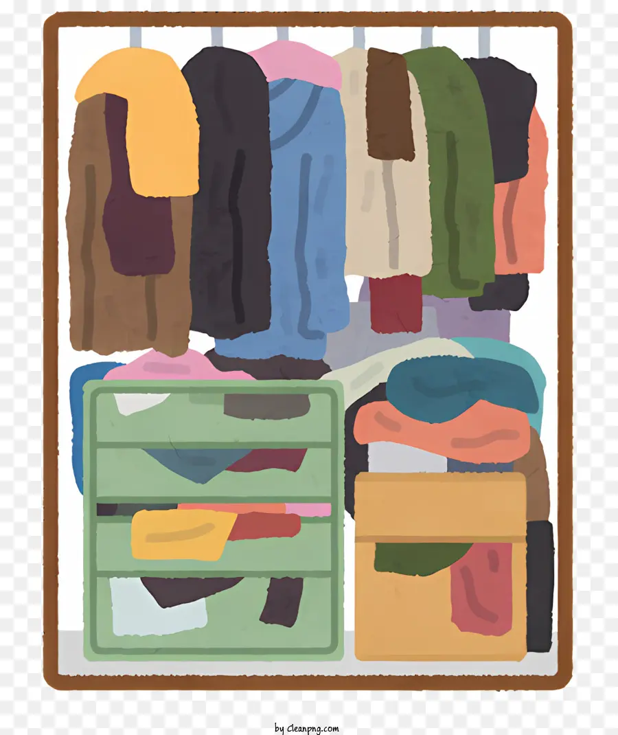 Rack De Roupas，Cabides De Roupas PNG