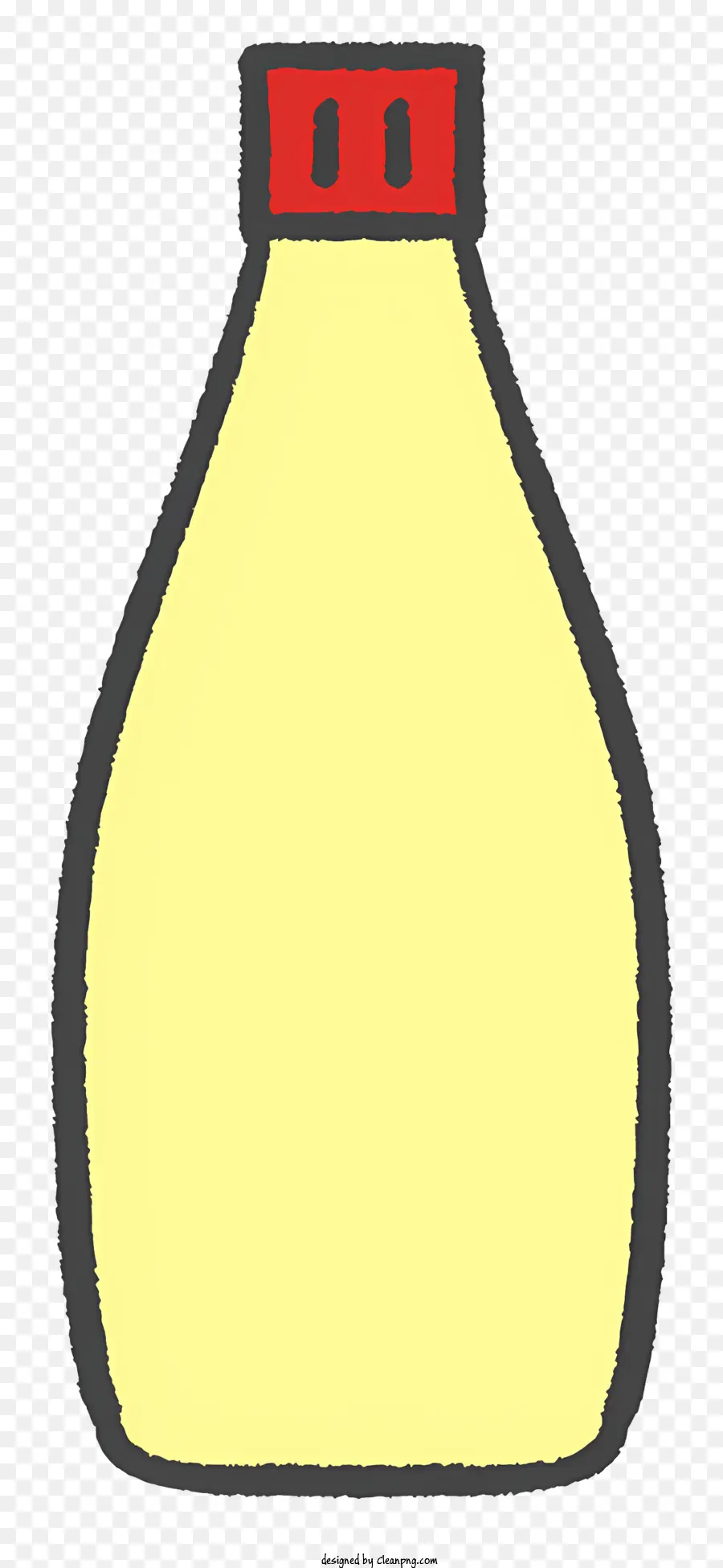 Garrafa De Plástico，Amarelo PNG